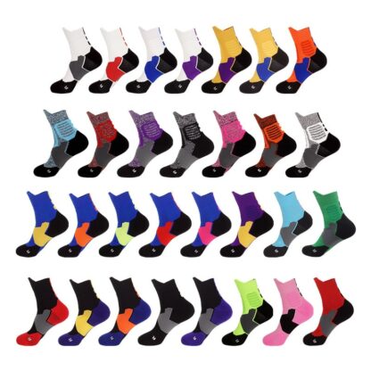 Chaussettes Cyclistes Tricolores H/F – Image 2
