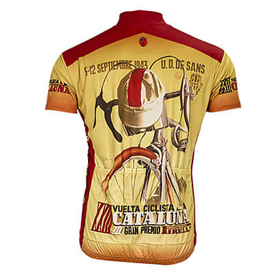 Maillot de Cyclisme Design Cataluna