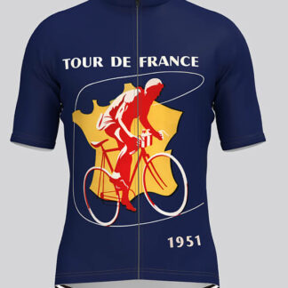 Maillot Cycliste Rétro Tour-de-France 1951