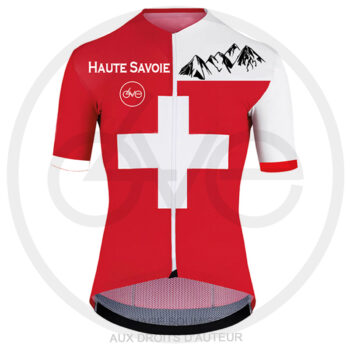 Maillot de Vélo Design HAUTE-SAVOIE
