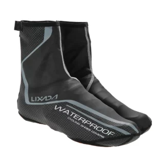 Couvre-chaussure Noir Waterproof pour Cycliste