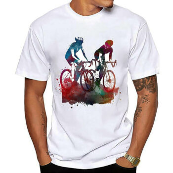 T-shirt mode hommes à manches courtes - HF Color