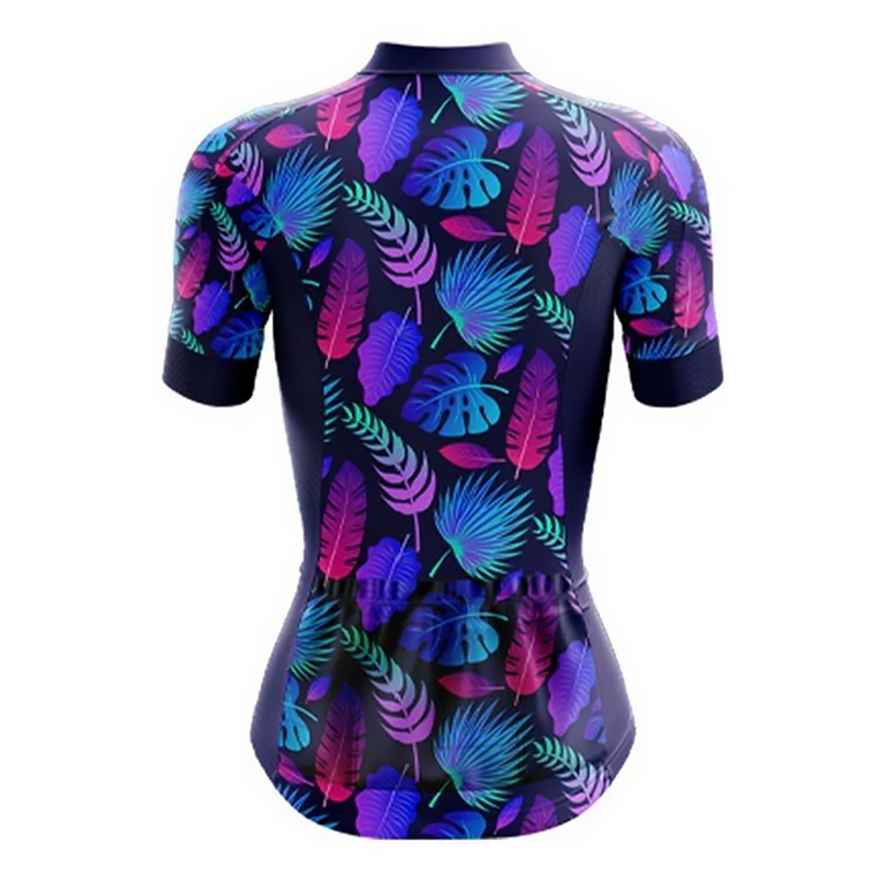 Maillot Cycliste Femme Jungle Glow V tements Accessoires De Cyclisme