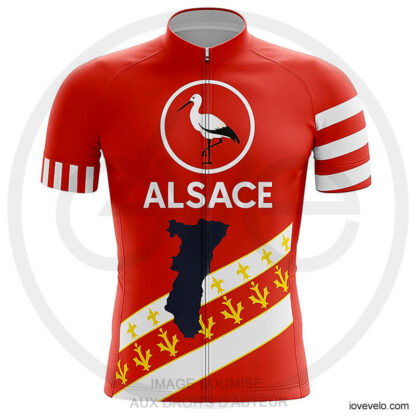 Maillot Cycliste Alsace Tradition