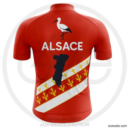 Maillot Cycliste Alsace Tradition
