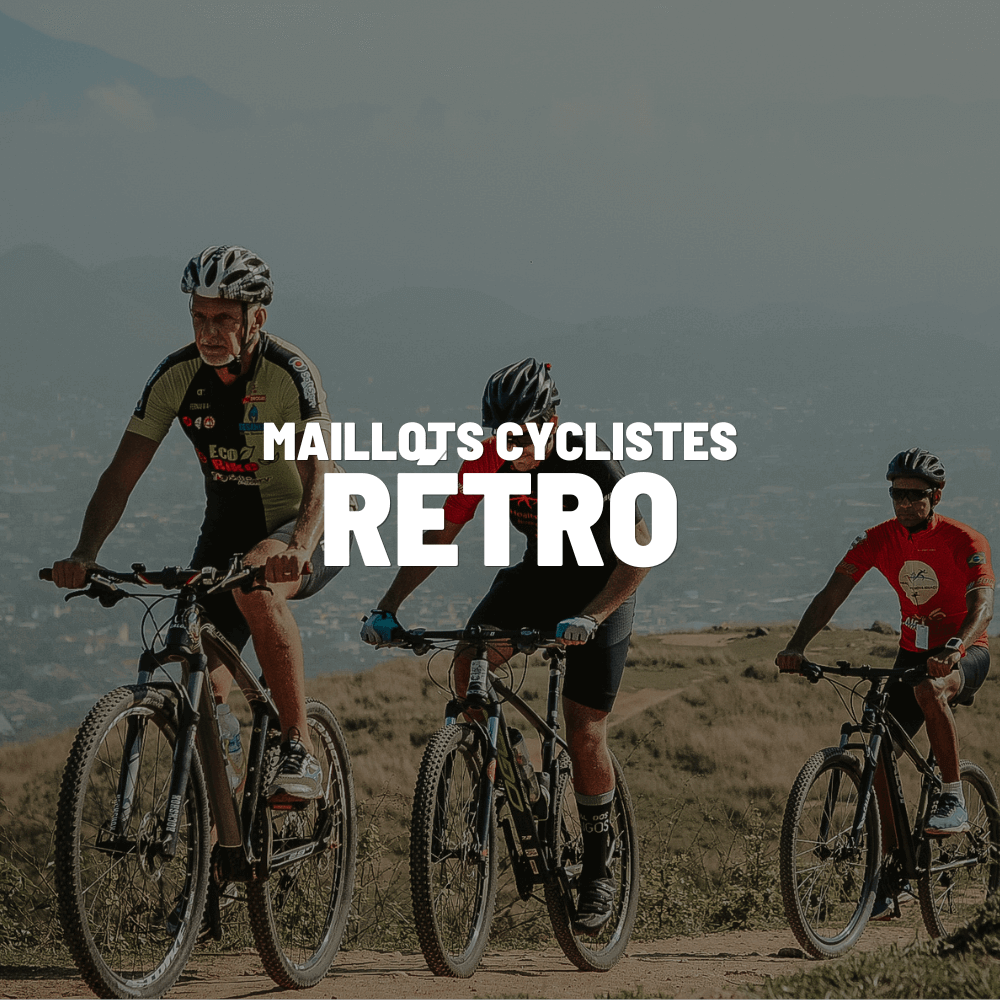 Maillot Cycliste Vintage Jugon Les Lacs – Crylor Acrylique, Taille M, Rétro