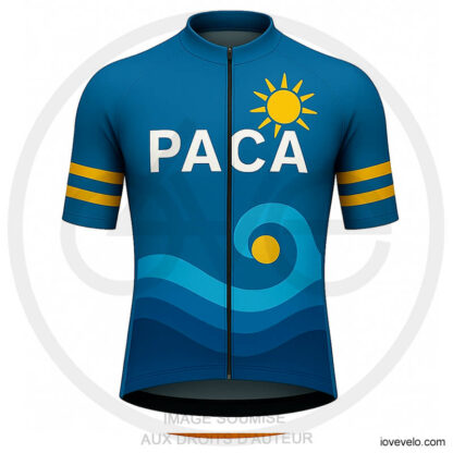 Maillot Cycliste PACA Azur
