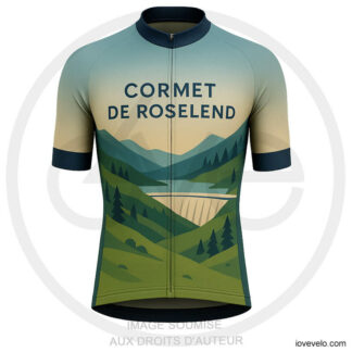 Maillot Cycliste Cormet de Roselend Horizon