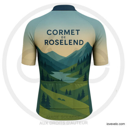Maillot Cycliste Cormet de Roselend Horizon