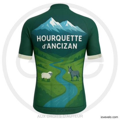 Maillot Cycliste Hourquette Paysage