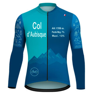 Col d’Aubisque - Maillot de vélo manches longues été
