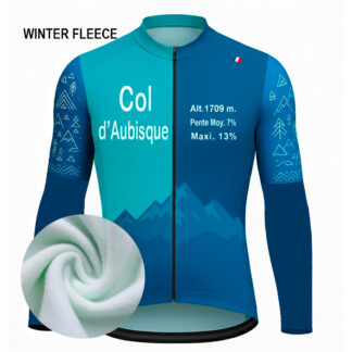 Col d’Aubisque – Maillot de vélo manches longues hiver