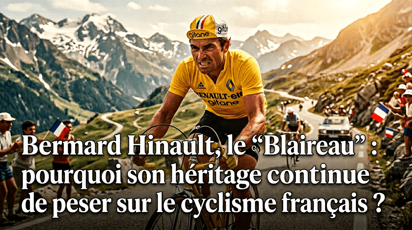Bernard Hinault, le “Blaireau” pourquoi son héritage continue de peser sur le cyclisme français